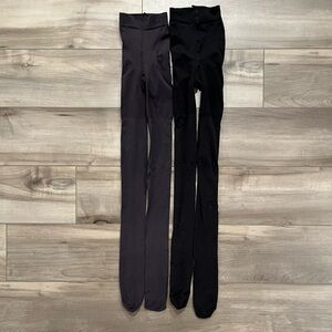 Spanx Tights Size Small/B Grey & Black